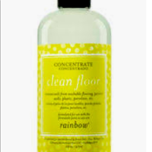 Rainbow floor cleaning solution - Picture 1 of 2